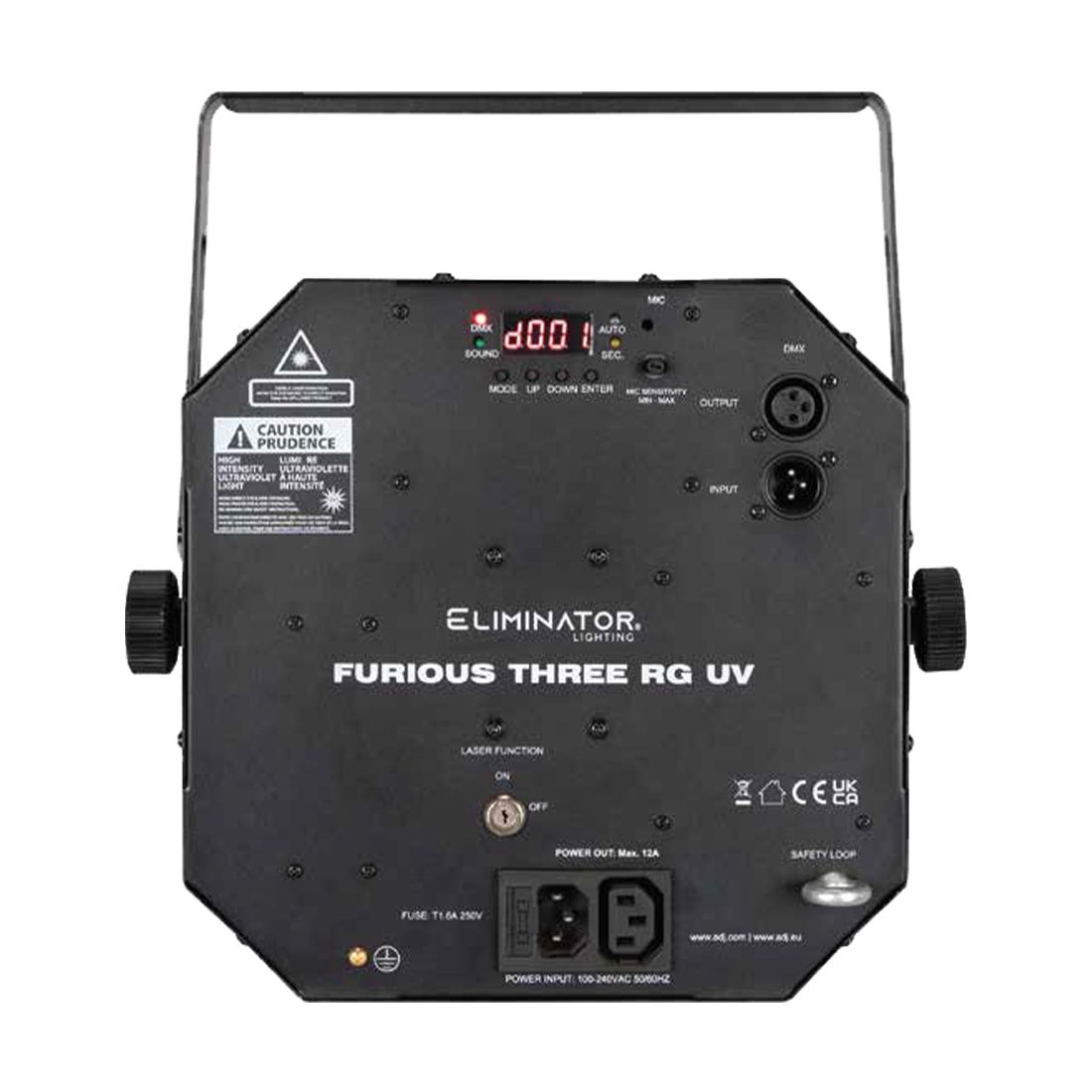 Furious Three RG UV - ADJ Norge